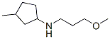 Cyclopentanamine, N-(3-methoxypropyl)-3-methyl- (9CI) 化学構造式