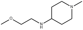 N-(2-METHOXYETHYL)-1-METHYLPIPERIDIN-4-AMINE
 Structure