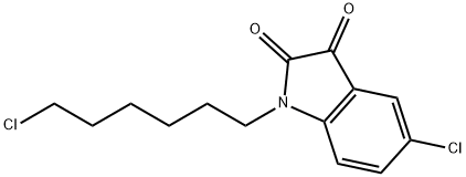 5-CHLORO-1-(6-CHLOROHEXYL)-1H-INDOLE-2,3-DIONE|