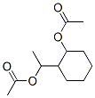 Cyclohexanemethanol, 2-(acetyloxy)-alpha-methyl-, acetate 化学構造式