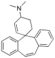 N,N-Dimethylspiro[5H-dibenzo[a,d]cycloheptene-5,1'-[2]cyclohexen]-4'-amine,41695-43-6,结构式