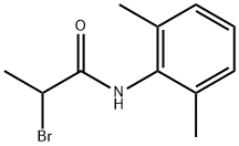 2-溴-N-(2,6-二甲基苯基)丙酰胺, 41708-73-0, 结构式
