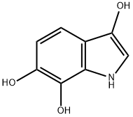 1H-Indole-3,6,7-triol(9CI) Struktur