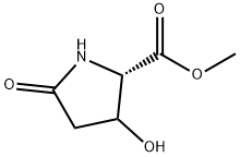 Proline, 3-hydroxy-5-oxo-, methyl ester (7CI,8CI) Struktur