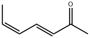 3,5-Heptadien-2-one, (E,Z)- (8CI,9CI) Struktur