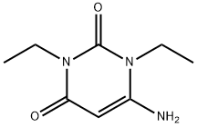 1,3-ジエチル-6-アミノウラシル 化学構造式