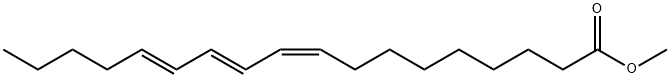 Methyl alpha-eleostearate 化学構造式