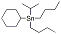 Dibutylcyclohexylisopropylstannane 结构式