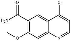 4-хлор-7-метоксихинолин-6-карбоксамид