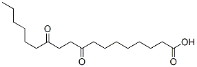 9,12-dioxooctadecanoic acid Structure