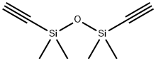 1,3-ジエチニル-1,1,3,3-テトラメチルプロパンジシロキサン 化学構造式