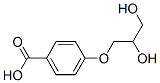 4-(2,3-Dihydroxypropoxy)benzoic acid 结构式