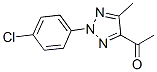 5-Acetyl-2-(4-chlorophenyl)-4-methyl-2H-1,2,3-triazole 结构式