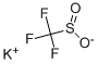 トリフルオロメタンスルフィン酸カリウム 化学構造式