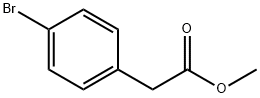 (4-ブロモフェニル)酢酸メチル 化学構造式