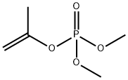 りん酸ジメチル=1-メチルビニル 化学構造式