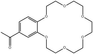 4'-ACETYLBENZO-18-CROWN 6-ETHER Structure