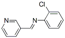 2-Chloro-N-(3-pyridinylmethylene)benzenamine 结构式