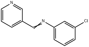 3-Chloro-N-(3-pyridinylmethylene)benzenamine|