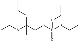 Thiophosphoric acid O,O-diethyl S-[2,2-bis(ethylthio)propyl] ester|