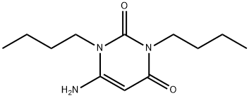 6-AMino-1,3-dibutyluracil, 41862-16-2, 结构式