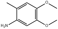 4,5-二甲氧基-2-甲基苯胺, 41864-45-3, 结构式