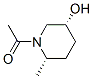 3-피페리디놀,1-아세틸-6-메틸-,(3R-시스)-(9CI)