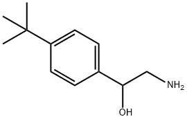 2-氨基-1-(4-叔丁基苯基)乙醇 结构式
