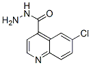 4-Quinolinecarboxylicacid,6-chloro-,hydrazide(9CI) Structure