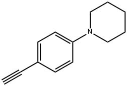 4-苯基乙炔哌啶 结构式