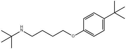 N-(TERT-BUTYL)-4-(4-TERT-BUTYLPHENOXY)-1-BUTANAMINE Structure