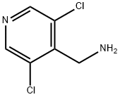 (3,5-二氯-4-吡啶)甲胺, 418795-04-7, 结构式