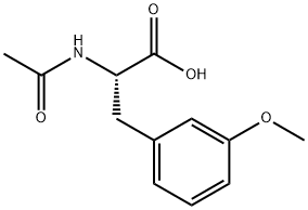 N-ACETYL-O-METHYL-M-DL-TYROSINE Struktur