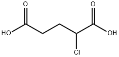 S-2-Chloroglutaric acid 化学構造式