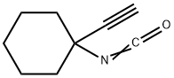 Cyclohexane, 1-ethynyl-1-isocyanato- (9CI),41891-03-6,结构式