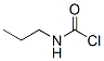 N-(Chloroformyl)propylamine,41891-16-1,结构式