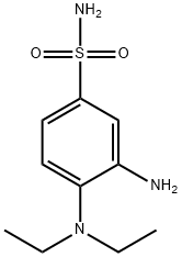 3-AMINO-4-(DIETHYLAMINO)BENZENESULFONAMIDE Structure