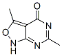 Isoxazolo[3,4-d]pyrimidin-4(1H)-one, 3,6-dimethyl- (9CI) 结构式