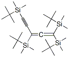 3,4-Pentadien-1-yne-1,3-diyl-5-ylidenetetrakis[(1,1-dimethylethyl)dimethylsilane],41898-92-4,结构式