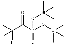 BIS(TRIMETHYLSILYL)TRIFLUORO-ACETYL-PHOSPHONATE,41898-99-1,结构式