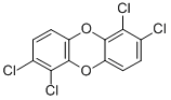1,2,6,7-四氯二苯并-对-二恶英, 41903-57-5, 结构式