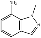 7-氨基-1-甲基吲唑 结构式