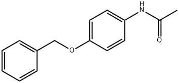 AcetaMide, N-[4-(phenylMethoxy)phenyl]- 化学構造式