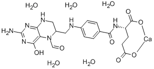 亚叶酸钙,41927-89-3,结构式