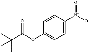 4-NITROPHENYL TRIMETHYLACETATE Structure