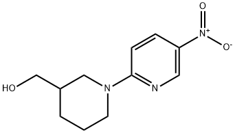 1-(5-硝基吡啶-2-基)哌啶-3-甲醇,419542-61-3,结构式