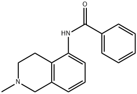 N-(1,2,3,4-테트라히드로-2-메틸이소퀴놀린-5-일)벤즈아미드