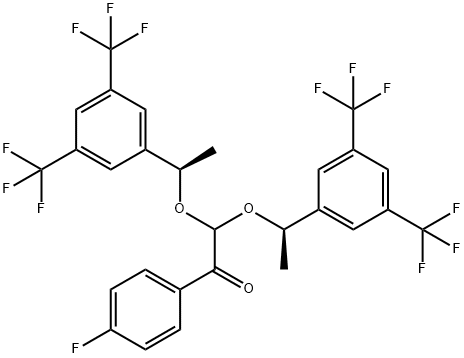 2,2-Bis[(1R)-1-[3,5-bis(trifluoroMethyl)phenyl]ethoxy]-1-(4-fluorophenyl)ethanone