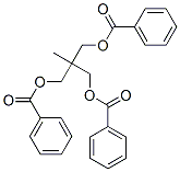 二安息香酸2-[(ベンゾイルオキシ)メチル]-2-メチルプロパン-1,3-ジイル 化学構造式