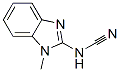 Cyanamide, (1-methyl-1H-benzimidazol-2-yl)- (9CI) Structure